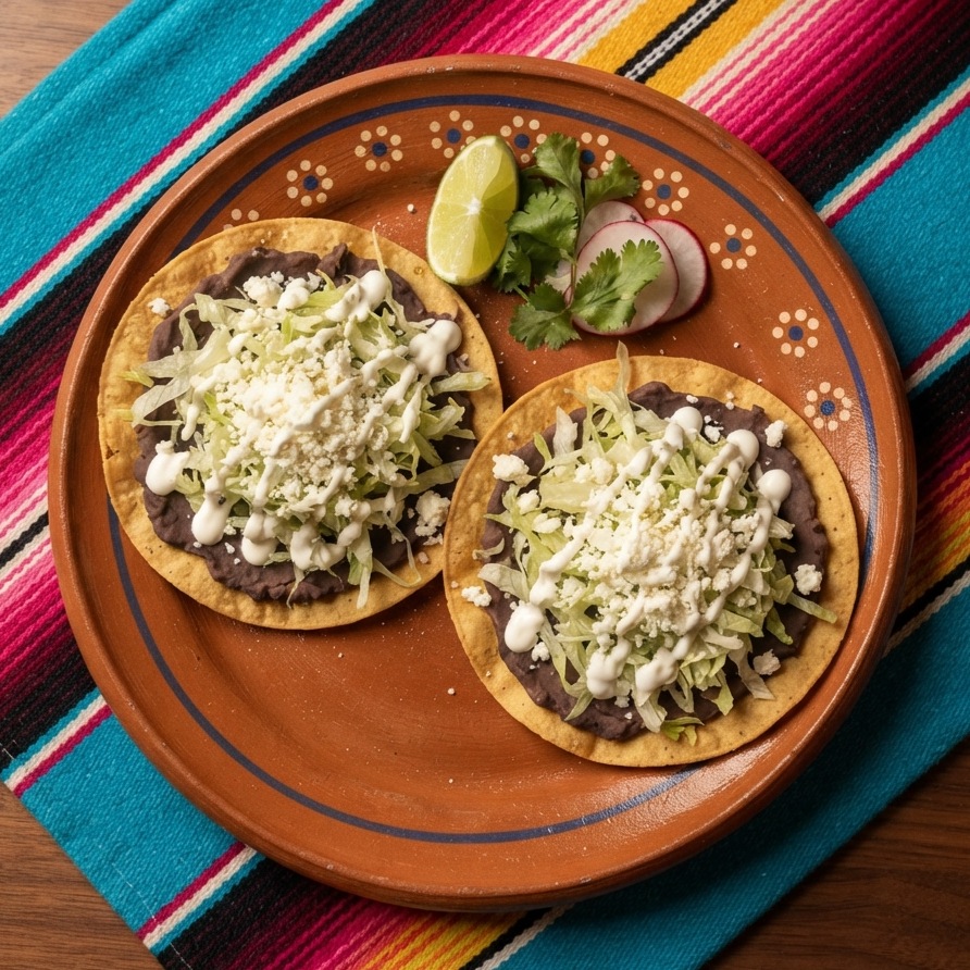 Bean Tostada