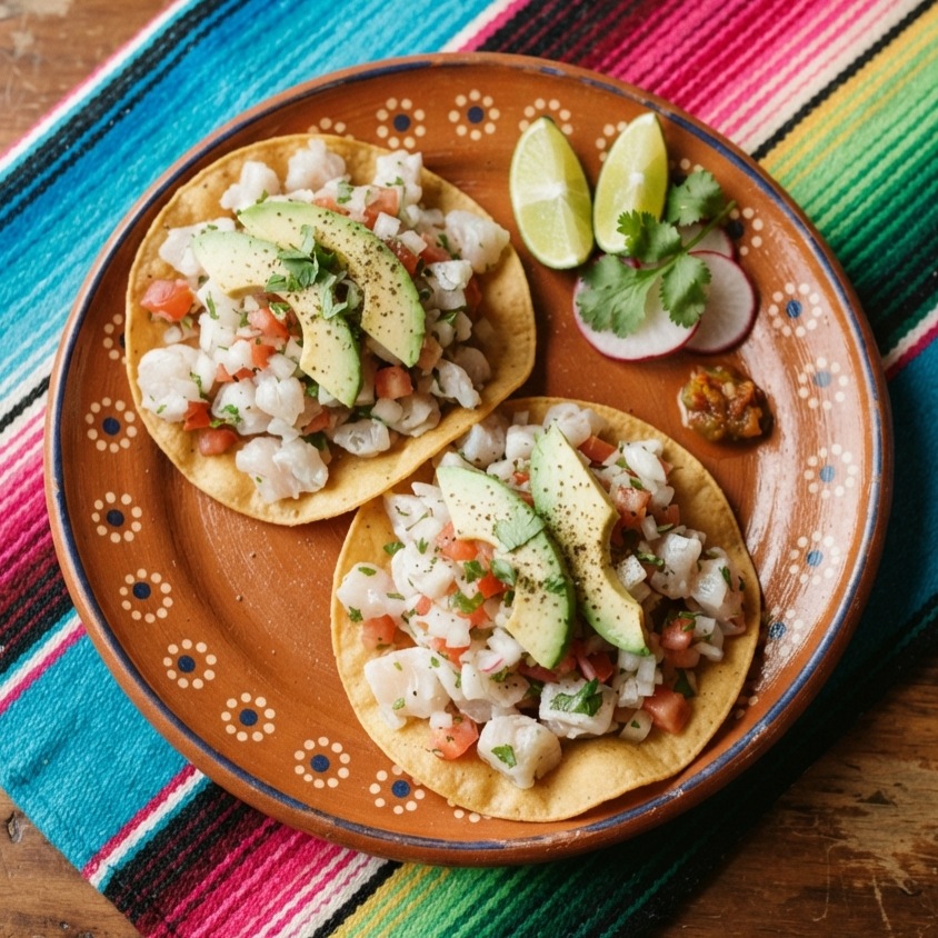 Ceviche Tostada